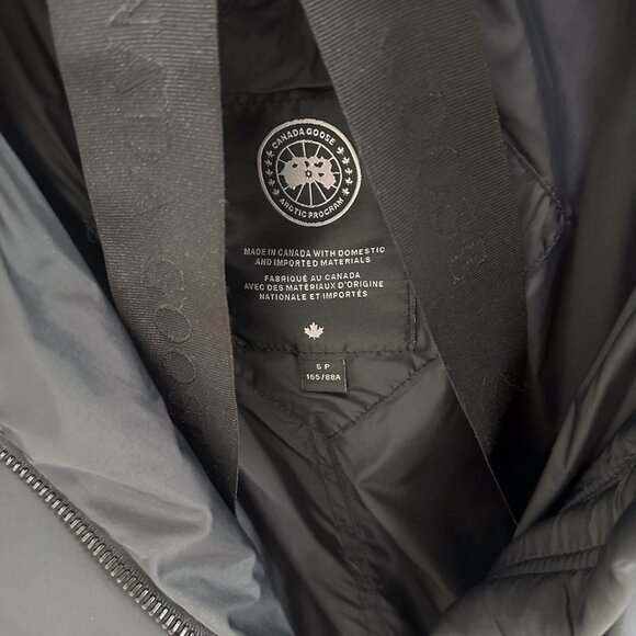 Canada Goose Black Spessa Down Jacket | Size: Small - Picture 2 of 9